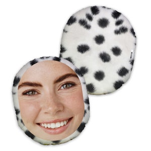 Dalamatian - Mush Cush™ Face Cushion - Novelty Gift - Funny Cushion