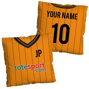 Hull - 2009 - Home Retro Football Cushion - 45cm