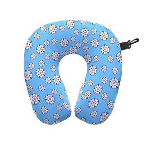 Yorkshire Rose Travel Neck Pillow - Cojín de soporte para el cuello