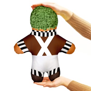 Oompa Loompa Personalised Mini Me™ Photo Doll / Face Teddy Novelty Gift image 2