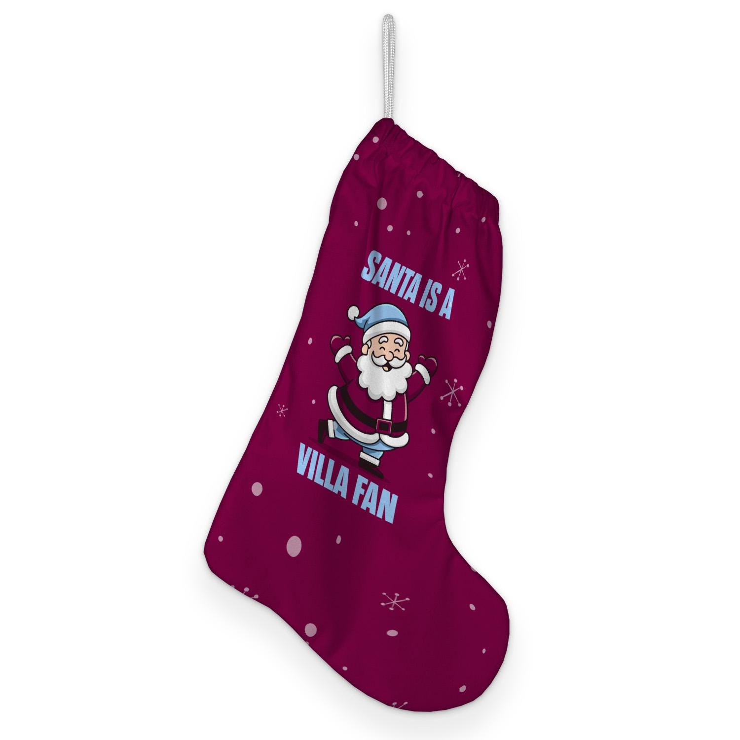 Discover Santa is a Villa Fan - Christmas Stocking