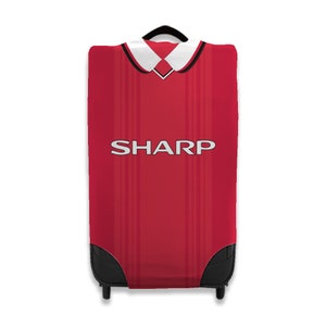Manchester Red - 1999 Home - Retro - Caseskin™ - 3 maten - Kofferhoes