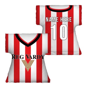 Sunderland - 2001 Home Retro Shirt Shaped Cushion