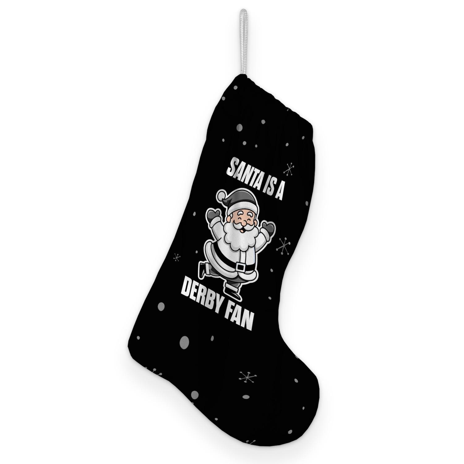 Discover Santa is a Derby Fan - Christmas Stocking