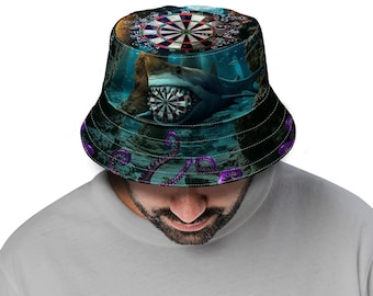 Darts Shark - Cappello da pescatore - Unisex - Disponibile in 5 taglie
