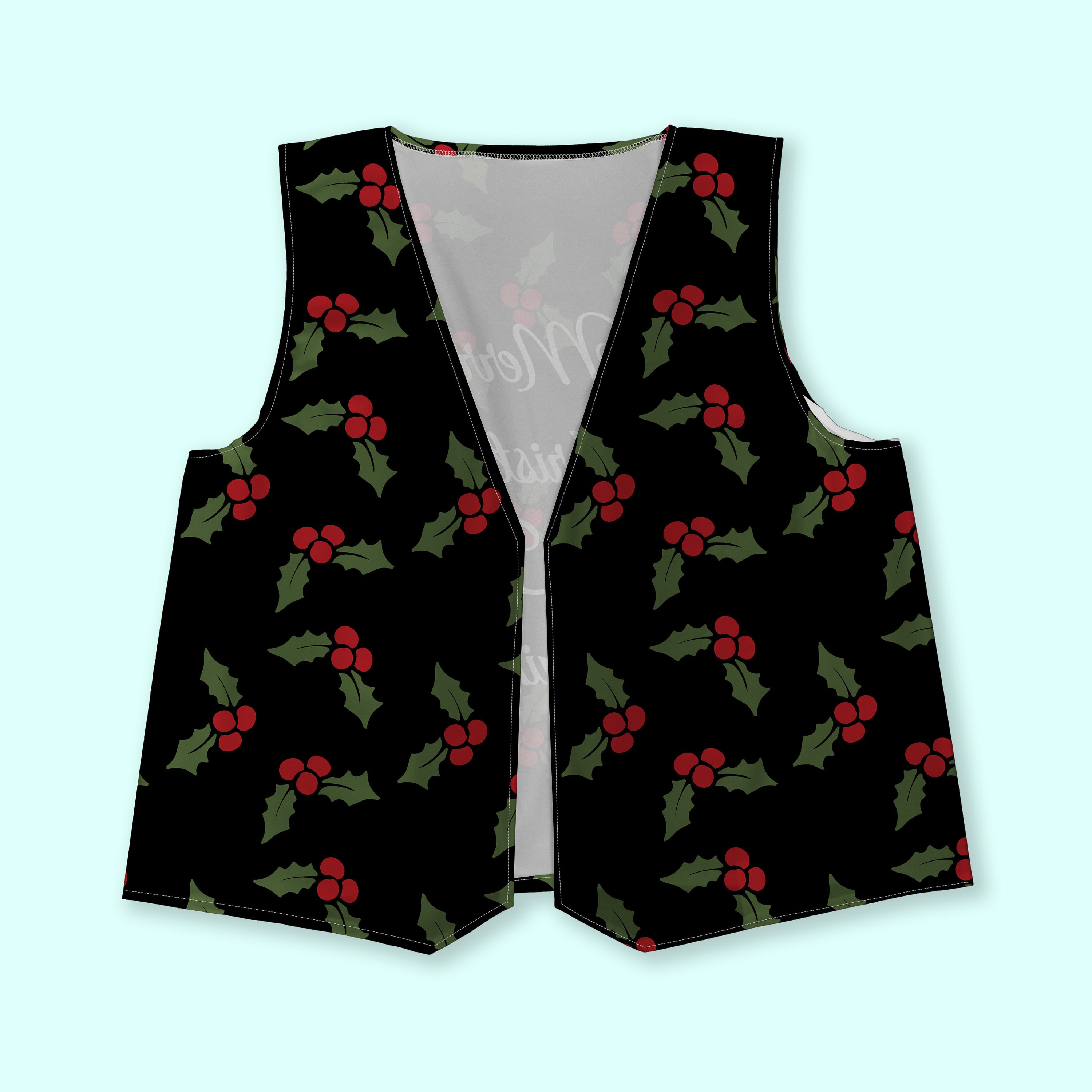 Novelty xmas shop waistcoats