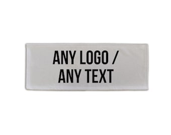 Personalised Any Logo Any Text Design Microfibre Bar Towel Man Cave Pub Beer Mat