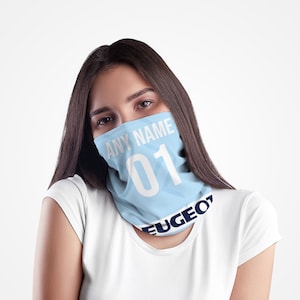 Coventry 1995 Home - Personalised Retro Football Snood - Neck Tube - Neck Scarf - Head Band - Face Mask