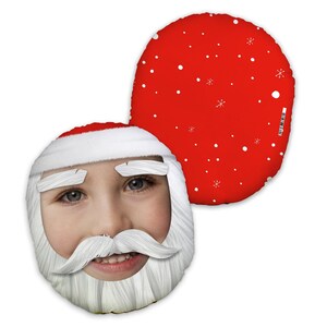 Santa - Mush Cush™ Face Cushion - Novelty Gift - Funny Cushion