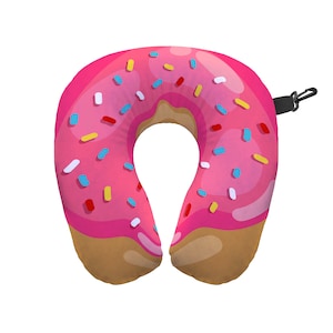 Doughnut Travel Neck Pillow - Neck Support Cushion