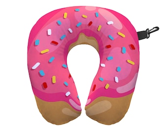 Doughnut Travel Neck Pillow - Neck Support Cushion