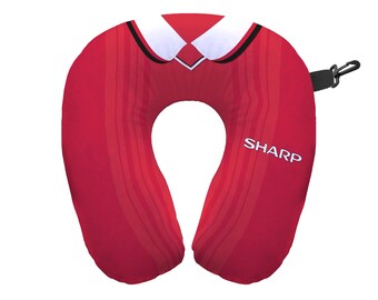 Personalised Manchester Reds 1999 Home Travel Neck Pillow - Neck Support Cushion