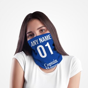 The Lions 1994 Home - Personalised Retro Football Snood - Neck Tube - Neck Scarf - Head Band - Face Mask