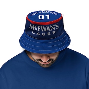 Glasgow Bears 1998 Home Classic Retro Football Bucket Hat - Unisex - Available in 5 sizes