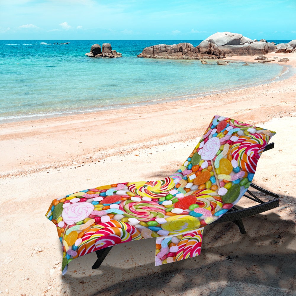 Chair Covers Sun Lounger Towels With Pockets Beach Chair Cover