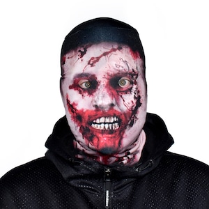 Cheek Chomp Zombie |Halloween |Face Mask | Fancy Dress| Horror |Party| Fun| Costume| Trick or Treat | Spooky | Unique |Scary| Funny