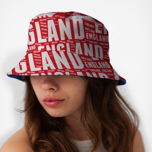 England Bucket Hat -  Fashion Sun Cap Packable Outdoor Fisherman Hat Unisex