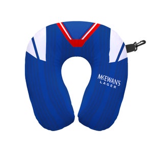 Personalised Glasgow Bears 1992 Home Travel Neck Pillow - Neck Support Cushion