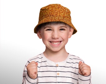 Baked Beans Bucket Hat -  Fashion Sun Cap Packable Outdoor Fisherman Hat Unisex