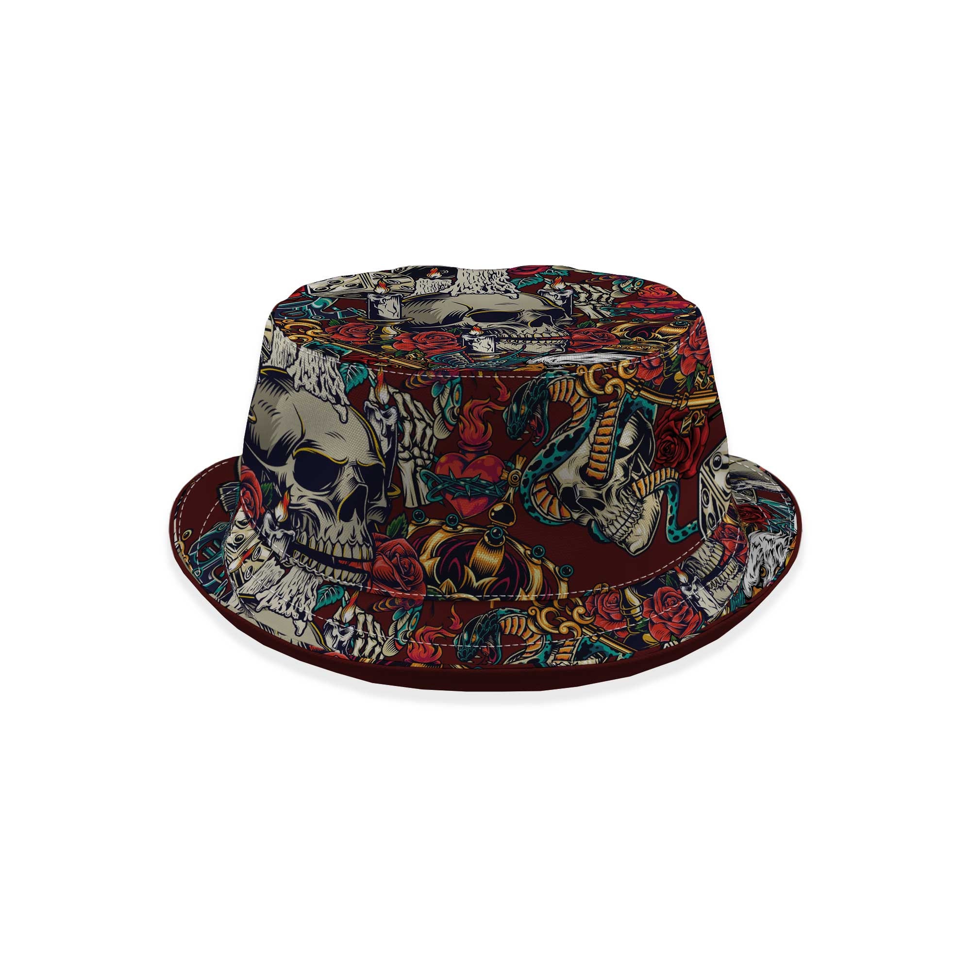 Readymade ✖︎Dr.woo BUCKET HAT TATOO Readymade Dr. Woo Olive Green Tattoo Bucket Hat worn by Kyle