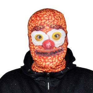 Full English Breakfast Face |Halloween |Face Mask | Fancy Dress| Horror |Party| Fun| Costume| Trick or Treat | Candy | Spooky | Unique