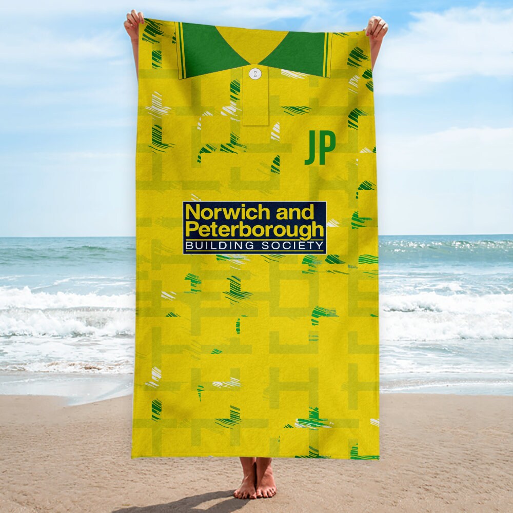 Serviette de plage à séchage rapide personnalisée avec nom, fleurs d