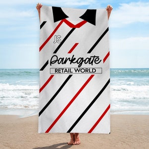 Rotherham - 1994 UitShirt - Gepersonaliseerde Retro Strandlaken - 150cm x 75cm