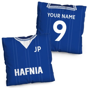 Merseyside Blues - 1984 Heimtrikot - Retro Fußball Kissen - 45cm