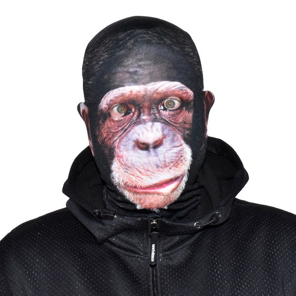 Sad Monkey | | d’Halloween Masque facial | Déguisement| | d’horreur Fête| Amusant| Costume| Truc ou friandise | | effrayante | unique Effrayant| Drôle