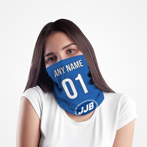 Wigan 2006 Home - Personalised Retro Football Snood - Neck Tube - Neck Scarf - Head Band - Face Mask