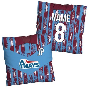 Kilmarnock - 1993 Away Shirt Retro Football Cushion - 45cm