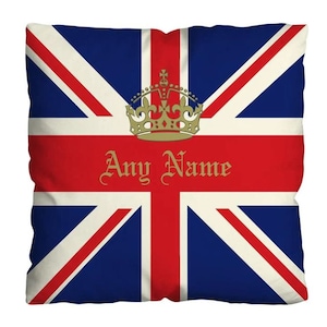 Personalised Royal - Union Jack - Cushion - 45cm