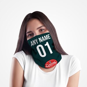Plymouth 2003 Home - Personalised Retro Football Snood - Neck Tube - Neck Scarf - Head Band - Face Mask
