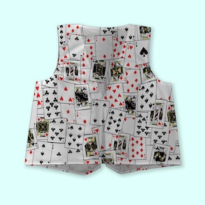 Speelkaartenvest | Verkleedkleding | Nieuwigheid feest aankleden