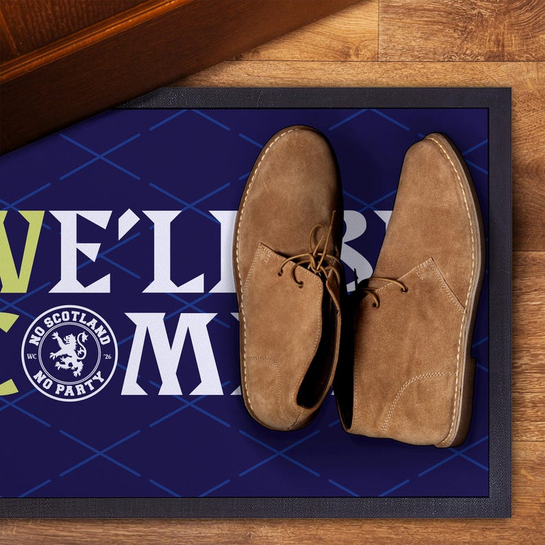 Scotland Mat Scotland We'll Be Coming - WC 2026 - Door Mat - 60cm X 40cm - Etsy Canada