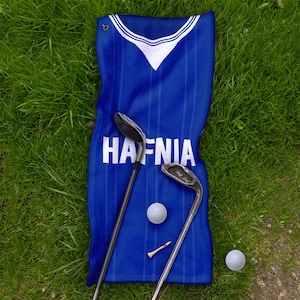 Merseyside Blues - 1984 Home - Klassisches Retro Golf Handtuch