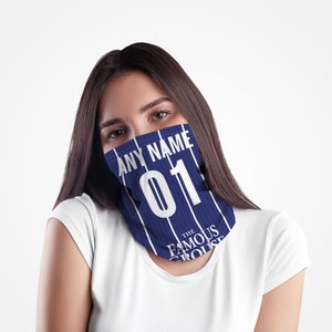 St Johnstone 1997 Home - Personalised Retro Football Snood - Neck Tube - Neck Scarf - Head Band - Face Mask