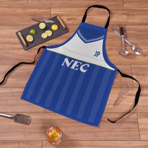 Merseyside Blues - 1986 Home Retro Fußball Schürze