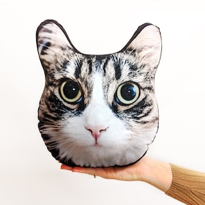 Pet Face Cushion - Pet Mush Cush™ Face Cushion - Novelty Gift - Funny Cushion - Dog - Cat - Shape 2