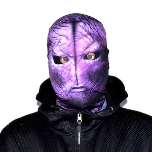 Purple Alien |Halloween |Face Mask | Fancy Dress| Horror |Party| Fun| Costume| Trick or Treat | Spooky | Unique |Scary| Funny