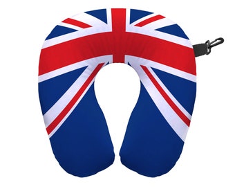 Poduszka podróżna Union Jack na szyję - poduszka podtrzymująca szyję
