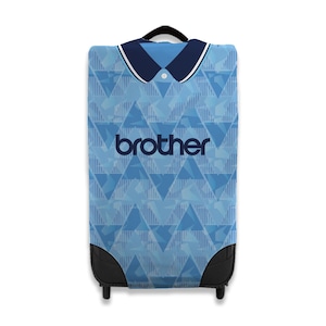 Manchester Blue - 1989 Home - Retro - Caseskin™ - 3 maten - Kofferhoes