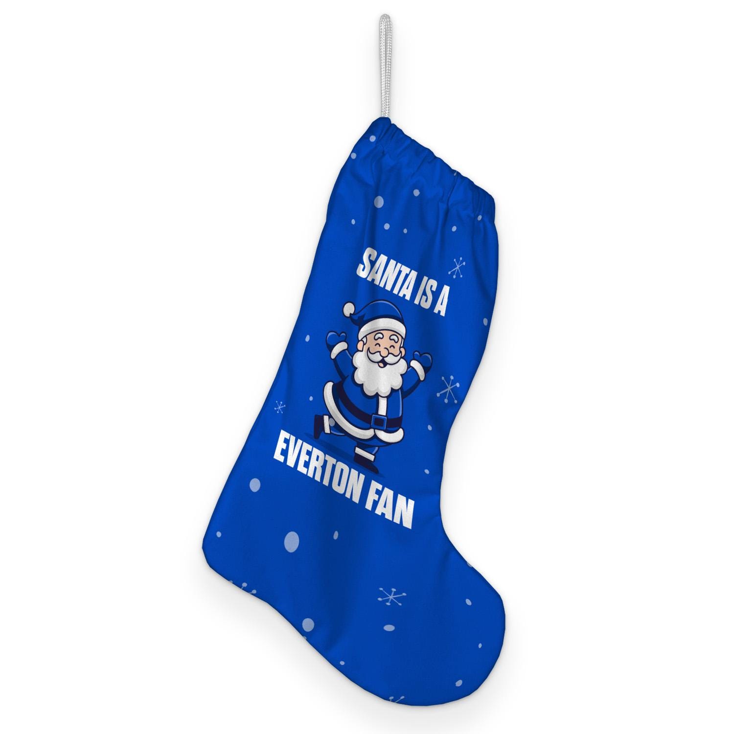 Discover Santa is a Everton Fan - Christmas Stocking