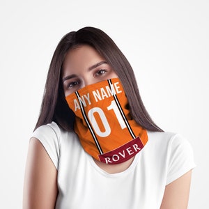 Dundee U 1994 Home - Personalised Retro Football Snood - Neck Tube - Neck Scarf - Head Band - Face Mask