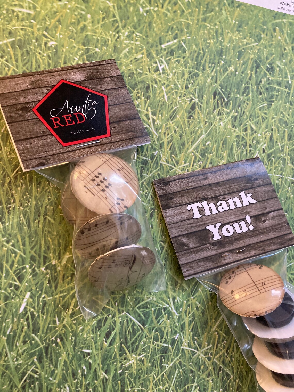 Musik-Magnete Satz von 4 alt aussehende antike Noten | Etsy