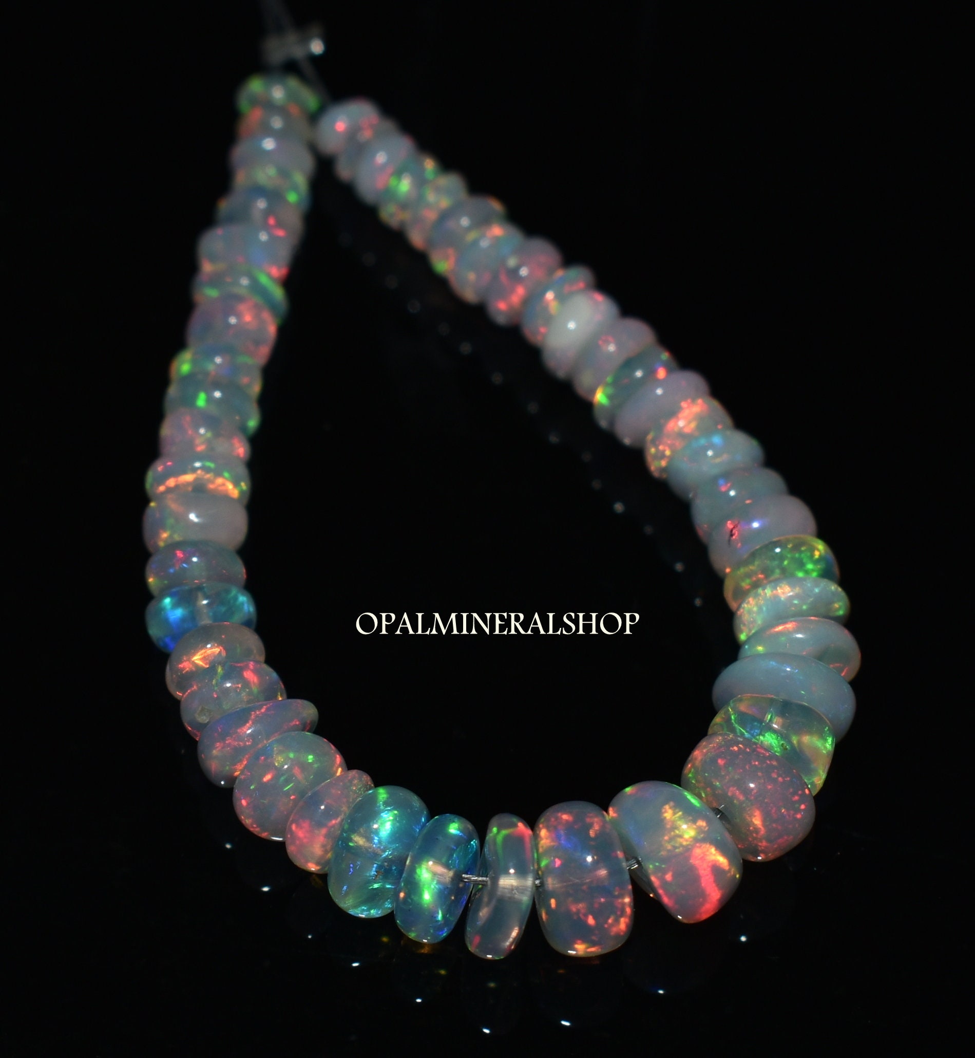 AAA Opal Beadsopal Crystalnatural Opal Beadsethiopian Opal - Etsy