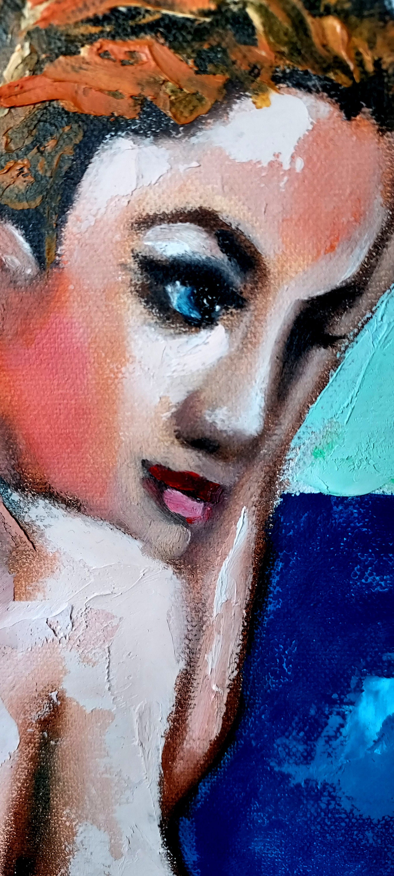 Body Woman Painting Nude Erotic Female Hand Painted Original - Etsy