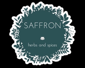 Saffron Color Sticker Saffron Stickers - Etsy