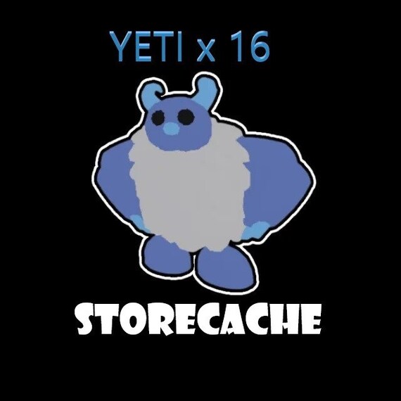 Roblox Adopt Me Yeti x 16 Make your own mega Etsy