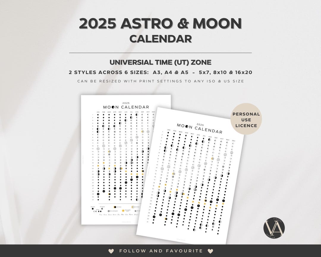 2025-astro-moon-calendar-universal-time-lunar-calendar-aspects-transits-ingresses-lunar-cycle-retrogrades-digital-download-etsy